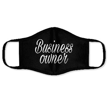 Discover BUSINESS OWNER Face Masks