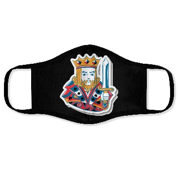 Discover Playing card style Face Masks