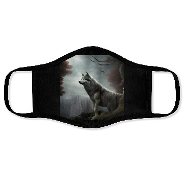 Discover Wolf lovers Face Masks