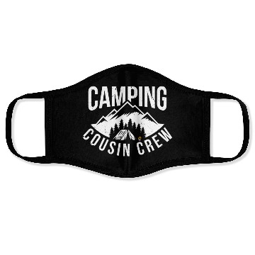 Discover Camping Cousin Crew Face Masks