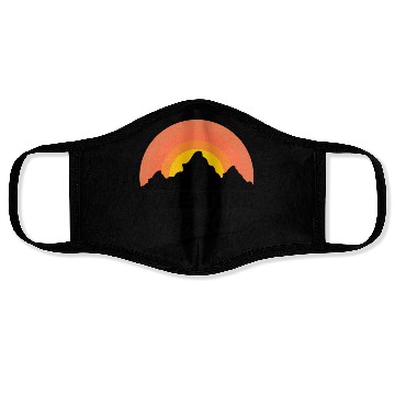 Discover Adventure Has No Limit Hiking Mountains Face Masks