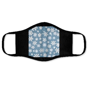 Discover Beautiful snowflake pattern Face Masks