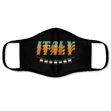 Discover ITALY PRIDE Face Masks
