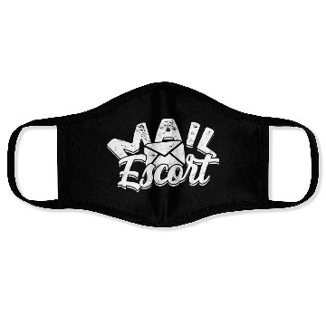 Discover Mail Escort Mail Carrier Postal Worker Postman Face Masks