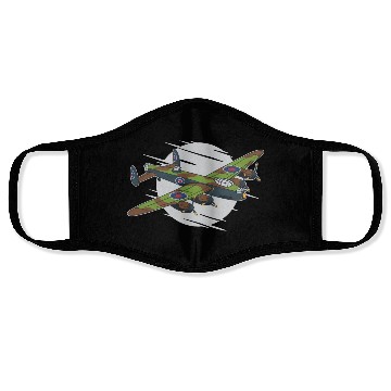 Discover War-fighter jet plane War-fighter jet plane inspir Face Masks
