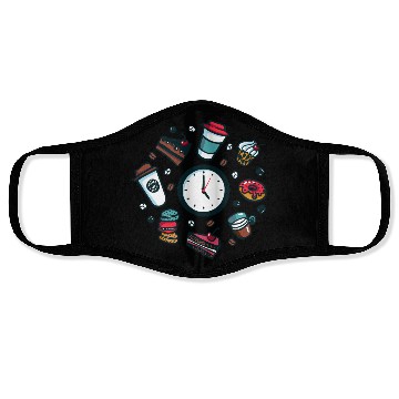 Discover coffee, corgi drawing, buy corgi drawing, purchase Face Masks