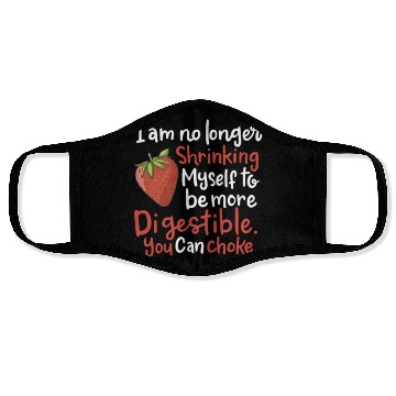 Discover Gardening Strawberry Food Pun Face Masks