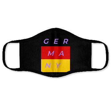 Discover Germany Face Masks