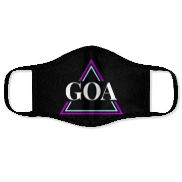 Discover GOA Techno House Party EDM Festival Electro Rave Face Masks