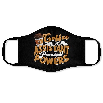 Discover Assistant Principal Back School Teacher Principal Face Masks
