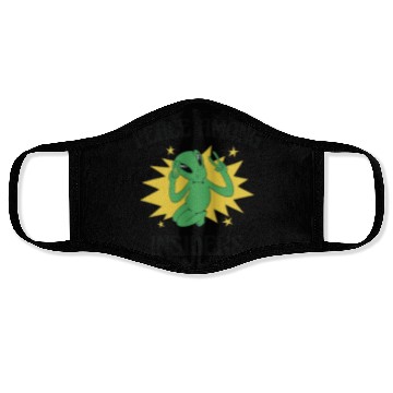 Discover Alien Peace Alien Head Martian Space Outsider Face Masks