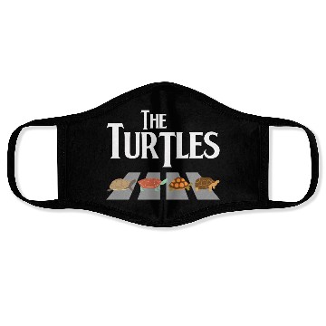 Discover The Turtles Funny Turtle Tortoise Reptile Lover Face Masks