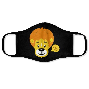 Discover Lion cub Face Masks