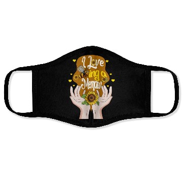 Discover Memaw Simple Face Masks, I Love Being A Memaw Bee