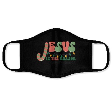 Discover Jesus is The Reason for the Season Candy Christian Face Masks