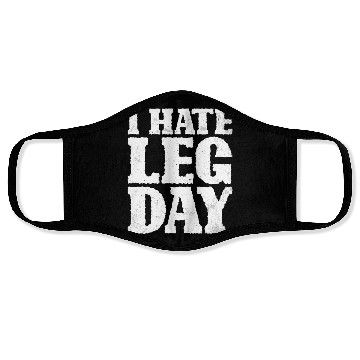 Discover I Hate Leg Day 15 Face Masks