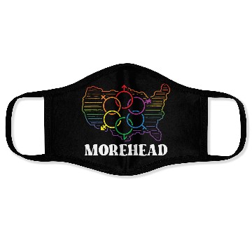 Discover Morehead Pride Month Pride Flag LGBT Community LGB Face Masks