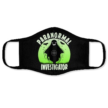 Discover Ghost Hunting Paranormal Investigator Face Masks