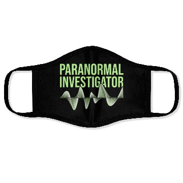 Discover Ghost Hunting Paranormal Investigator Face Masks