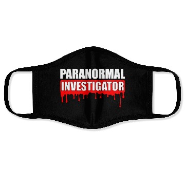 Discover Ghost Hunting Paranormal Investigator Face Masks