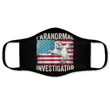 Discover Ghost Hunting Paranormal Investigator Face Masks