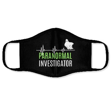 Discover Ghost Hunting Paranormal Investigator Face Masks