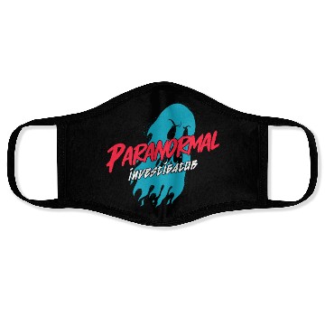 Discover Ghost Hunting Paranormal Investigator Face Masks