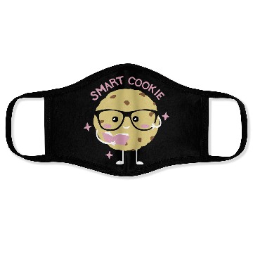 Discover Smart Cookie Funny School Face Masks