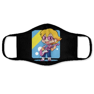 Discover Guitar Boy Face Masks