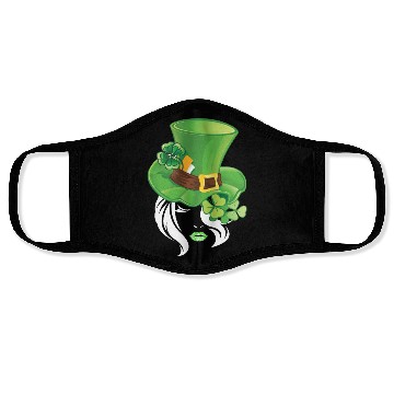 Discover St Patrick's Women Face Costume Cute Face Masks