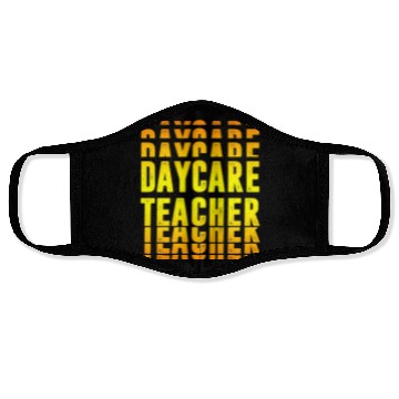 Discover Daycare Teacher Design Face Masks