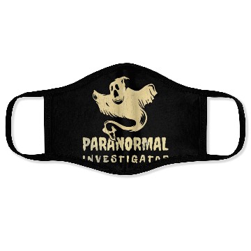 Discover Ghost Hunting Paranormal Investigator Face Masks