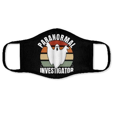 Discover Ghost Hunting Paranormal Investigator Face Masks
