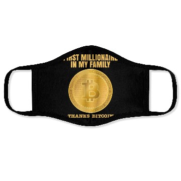 Discover Bitcoin Millionaire Decentralized Crypto Face Masks
