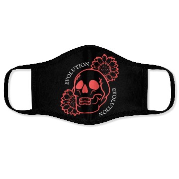 Discover Skull Evolution Face Masks