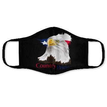 Discover Texas Eagle Face Masks