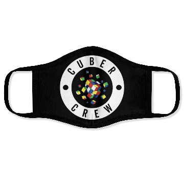 Discover Cuber Crew For Speed Cuber Face Masks