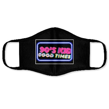 Discover 90s, forever Face Masks