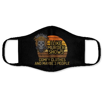 Discover I Like Murder Shows Comfy Clothes And 3 People Face Masks