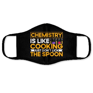 Discover Chemistry Gift Scientists Chemist Face Masks
