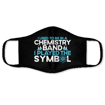 Discover Chemistry Gift Scientists Chemist Face Masks