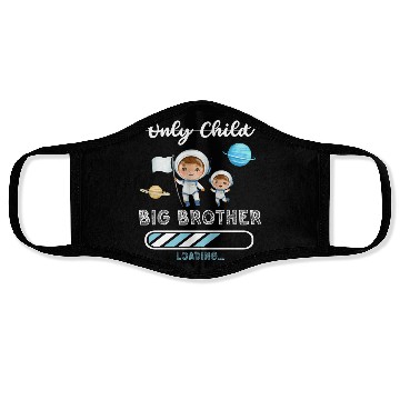 Discover Big brother space astronaut Face Masks