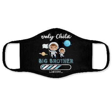 Discover Big brother space astronaut Face Masks