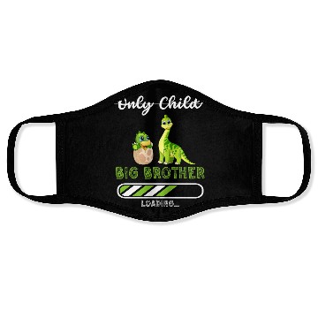 Discover Big brother dinosaur Face Masks