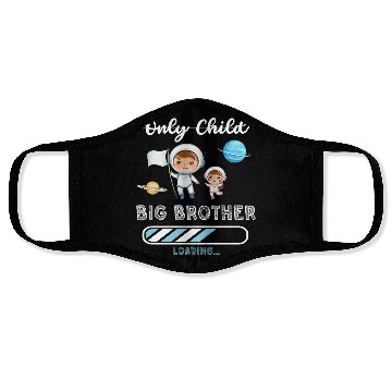 Discover Big brother space astronaut Face Masks