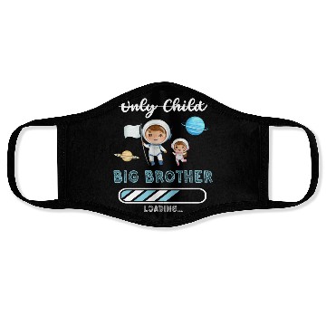 Discover Big brother space astronaut Face Masks