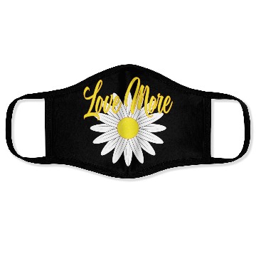 Discover daisy flower Face Masks