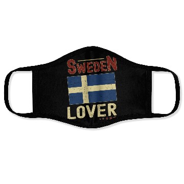 Discover Sweden Travel Face Masks