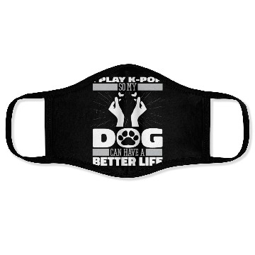 Discover K Pop Dog Face Masks