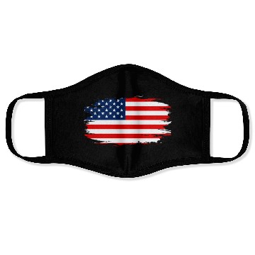 Discover American flag Face Masks